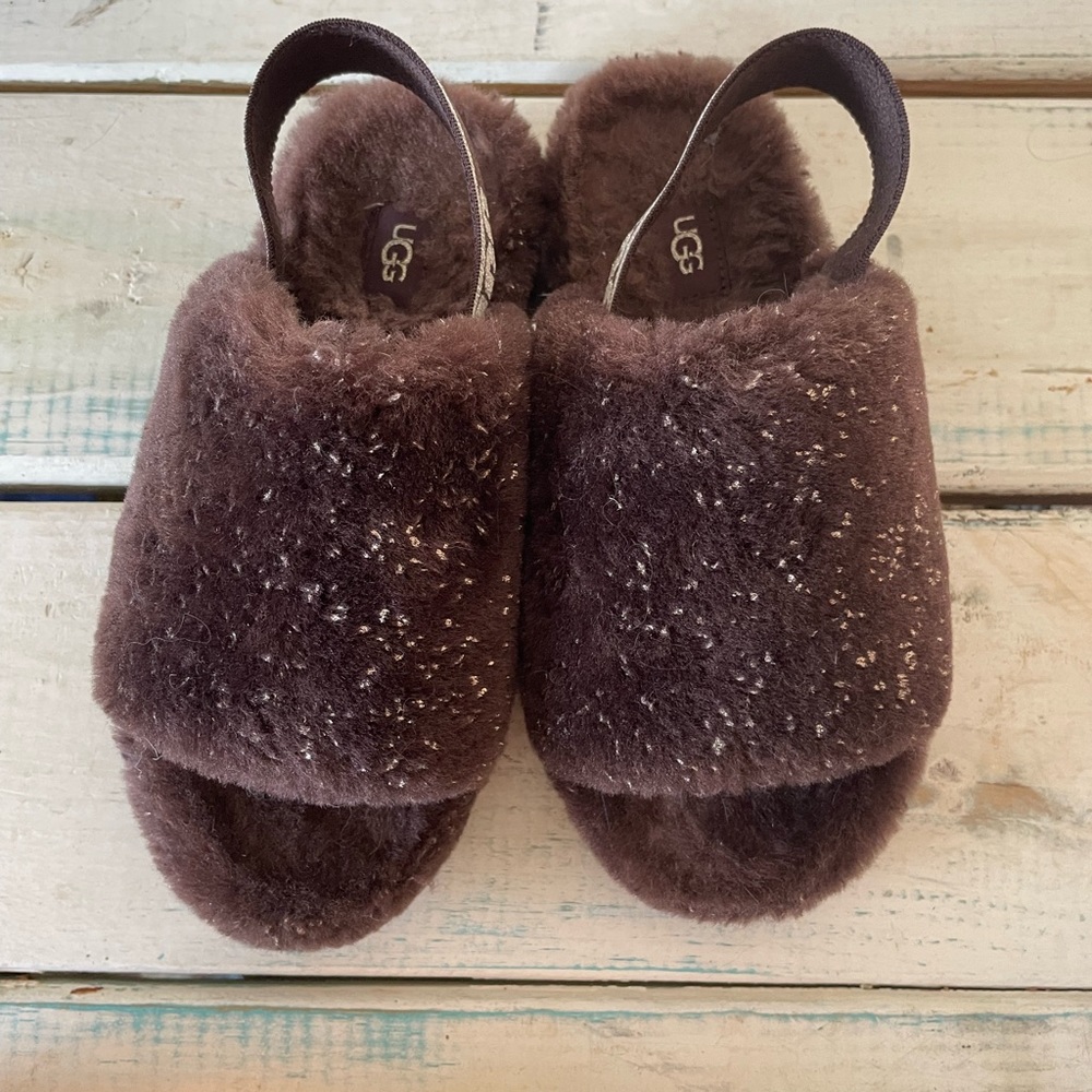 Fluff Yeah Ugg Slippers worn 2x